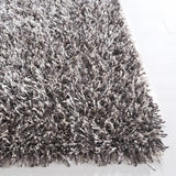 Safavieh Shag 4'-0" x 6'-0" Rug in Platinum / Ivory