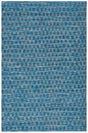 Safavieh Kilim 4'-0" x 6'-0" Rug in Blue / Black