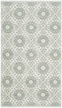 Safavieh Montauk 2'-3" x 3'-9" Rug in Light Green / Ivory