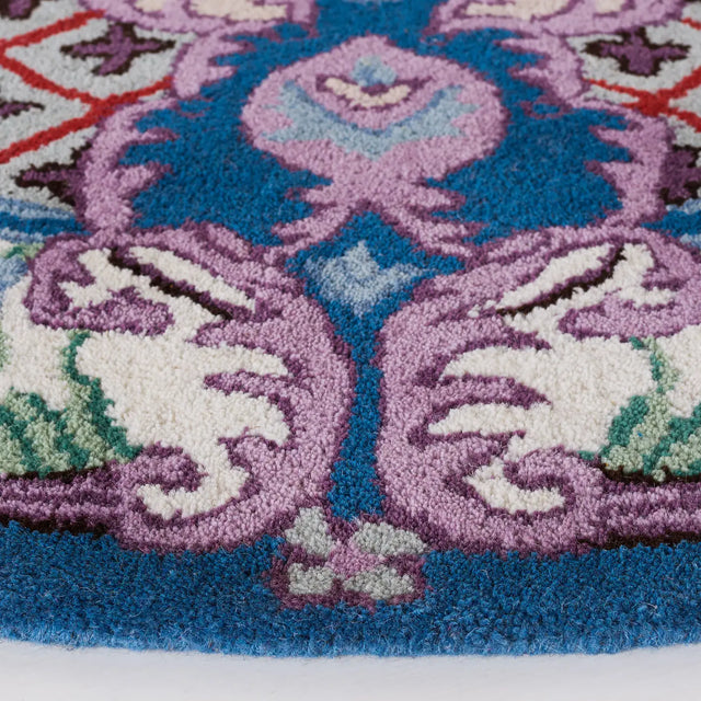 Safavieh Bellagio 5'-0" x 5'-0" Rug in Pink / Ivory