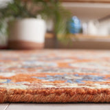 Safavieh Aspen 4'-0" x 6'-0" Rug in Rust / Ivory