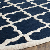 Safavieh Cambridge 6'-0" x 6'-0" Rug in Navy / Ivory