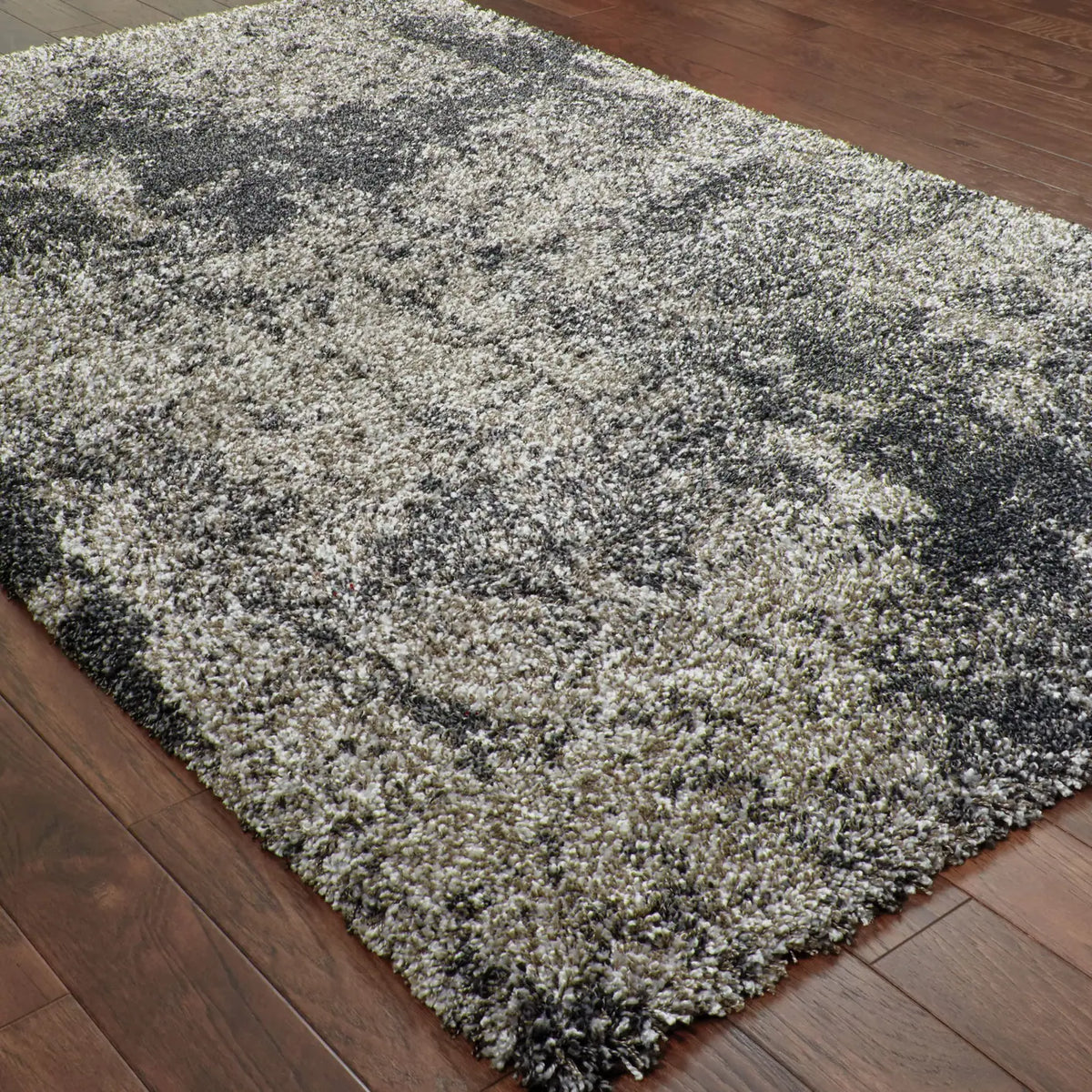 Oriental Weavers Sphinx Henderson 5503Z Grey/Charcoal Rugs - angle detail
