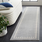 Safavieh Continental 2'-2" x 8'-0" Rug in Grey / Beige