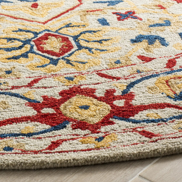 Safavieh Aspen 7'-0" x 7'-0" Rug in Ivory / Multi