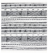 Safavieh Moroccan Tassel Shag 6'-7" x 6'-7" Rug in Black / Ivory