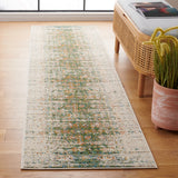 Safavieh Monaco 2'-2" x 8'-0" Rug in Green / Ivory