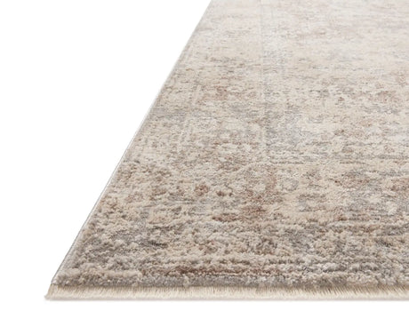 Loloi Sonnet Snn-05 Silver/Natural Rug - rug corner