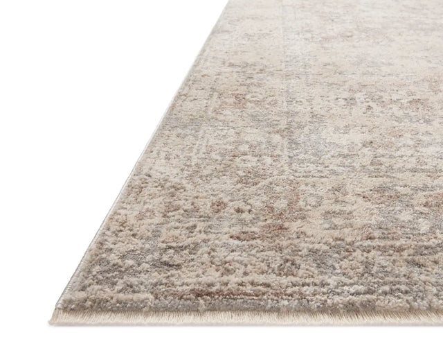 Loloi Sonnet Snn-05 Silver/Natural Rug - rug corner