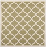 Safavieh Courtyard 7'-10" x 7'-10" Rug in Green / Beige