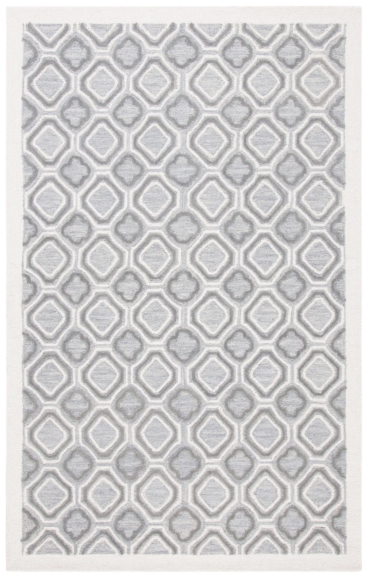 Safavieh Metro 5'-0" x 8'-0" Rug in Ivory / Grey