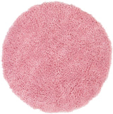 Safavieh Shag 4'-0" x 4'-0" Rug in Pink
