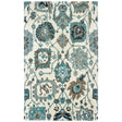 Oriental Weavers Sphinx Zahra 75503 Ivory / Blue Rugs - main flat