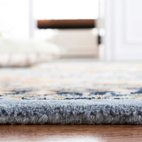 Safavieh Heritage 4'-0" x 6'-0" Rug in Blue / Light Brown