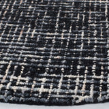 Safavieh Abstract 6'-0" x 6'-0" Rug in Black / Grey