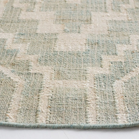 Safavieh Natural Fiber 6'-0" x 6'-0" Rug in Light Blue / Ivory