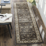 Safavieh Lyndhurst 2'-3" x 12'-0" Rug in Grey / Cream