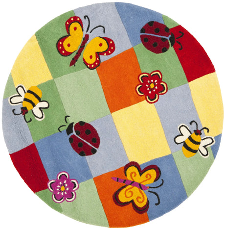 Safavieh Safavieh Kids 4'-0" x 4'-0" Rug in Multi