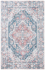 Safavieh Classic Vintage 4'-0" x 6'-0" Rug in Blue / Red
