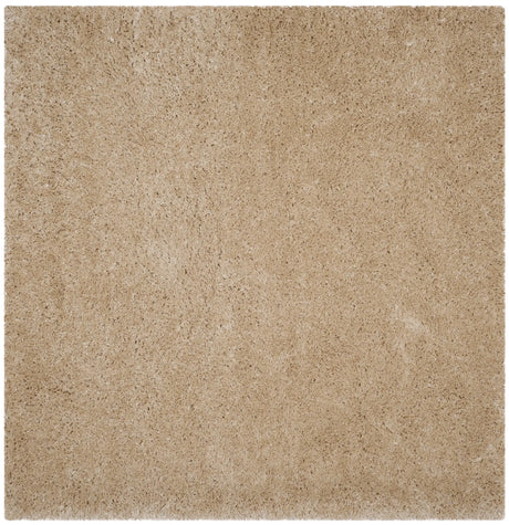 Safavieh Polar Shag 6'-7" x 6'-7" Rug in Light Beige