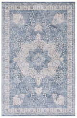 Safavieh Winston 4'-0" x 6'-0" Rug in Blue / Creme