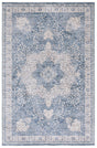 Safavieh Winston 4'-0" x 6'-0" Rug in Blue / Creme