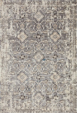 Loloi Theory Thy-03 Natural/Grey Rugs - main flat
