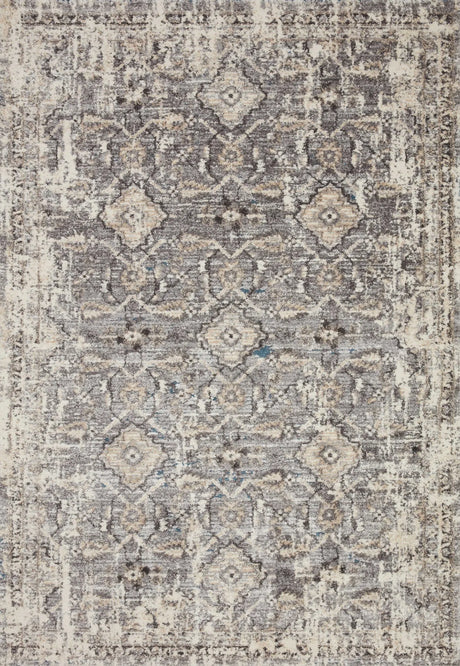 Loloi Theory Thy-03 Natural/Grey Rugs - main flat