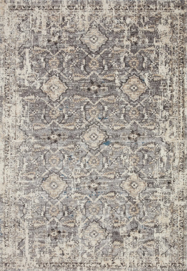 Loloi Theory Thy-03 Natural/Grey Rugs - main flat