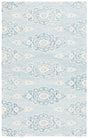 Safavieh Ebony 4'-0" x 6'-0" Rug in Ivory / Light Blue