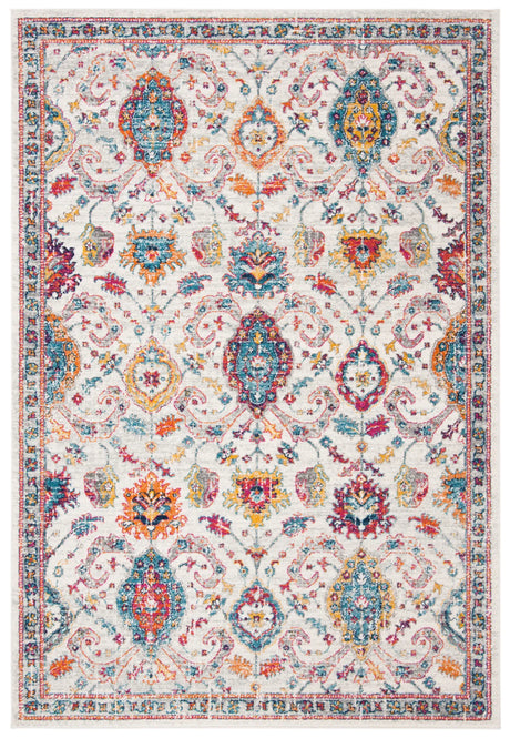 Safavieh Evoke 4'-0" x 6'-0" Rug in Cream / Orange