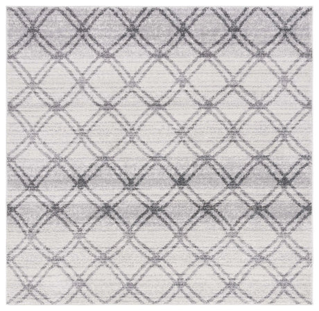 Safavieh Adirondack 6'-0" x 6'-0" Rug in Silver / Charcoal