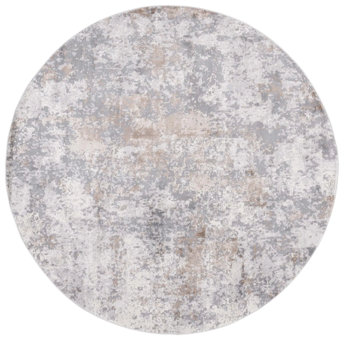 Safavieh Eternal 6'-7" x 6'-7" Rug in Grey / Beige