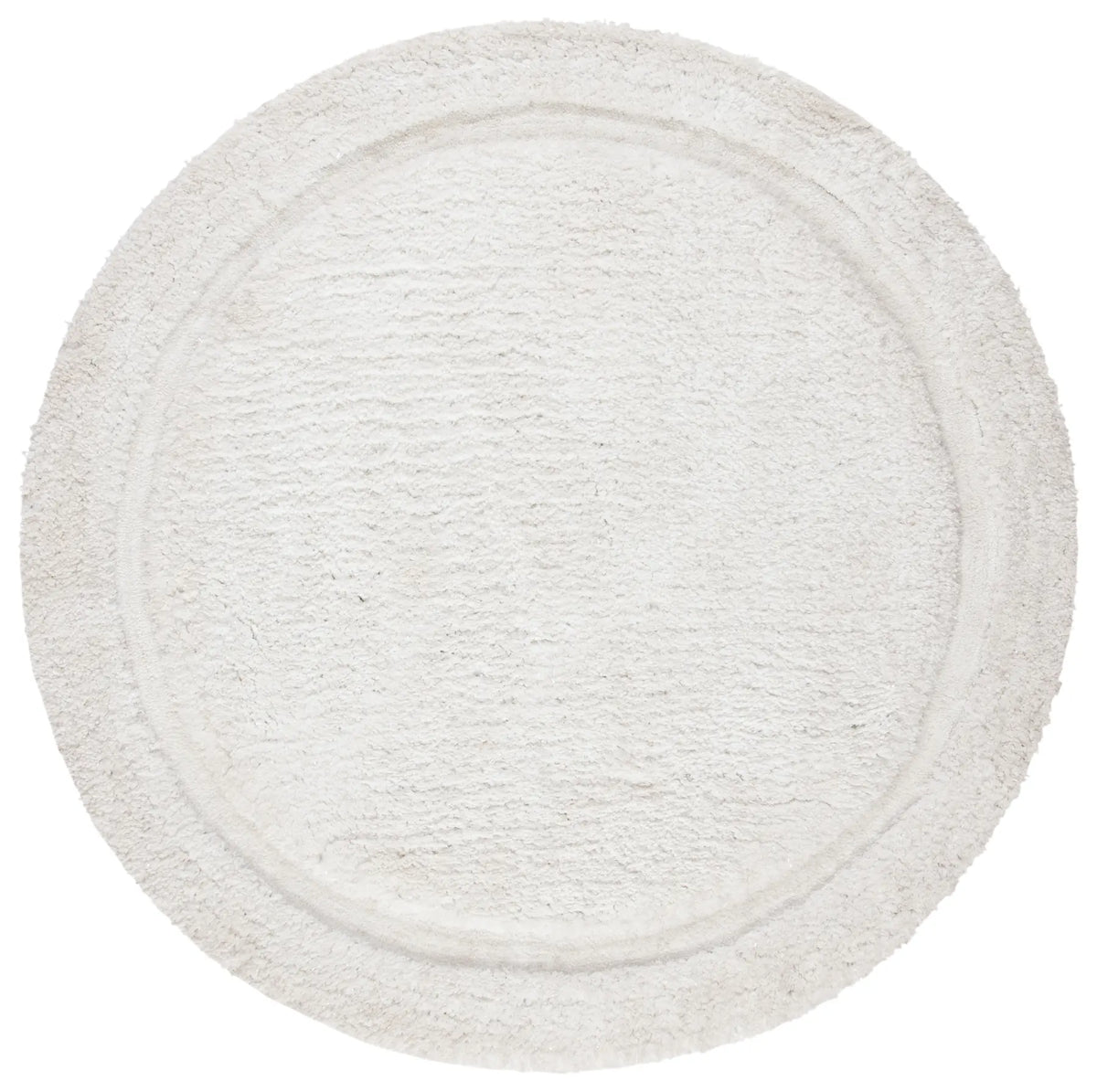 Safavieh Glamour Shag 6'-0" x 6'-0" Rug in Ivory