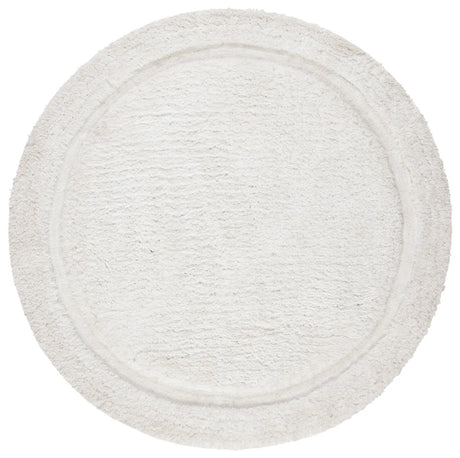 Safavieh Glamour Shag 6'-0" x 6'-0" Rug in Ivory