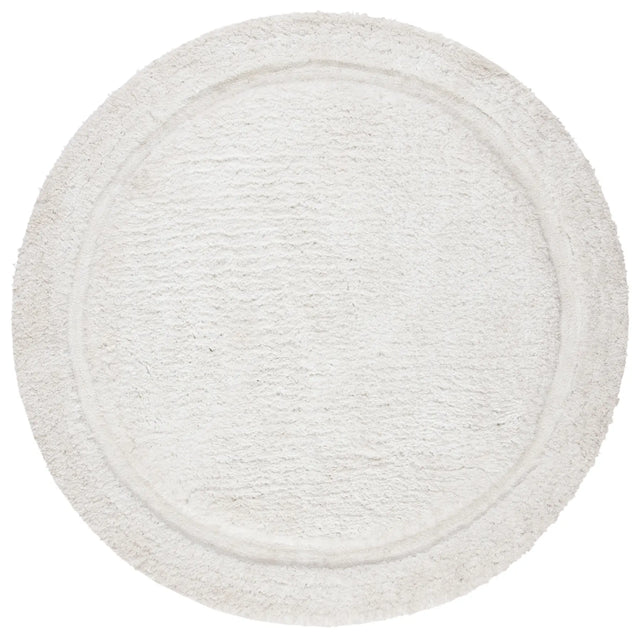 Safavieh Glamour Shag 6'-0" x 6'-0" Rug in Ivory
