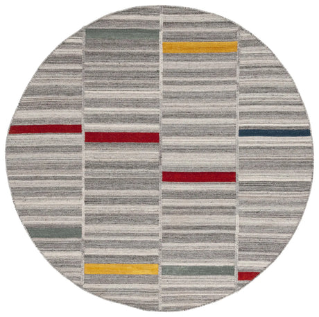 Safavieh Kilim 6'-0" x 6'-0" Rug in Ivory / Grey