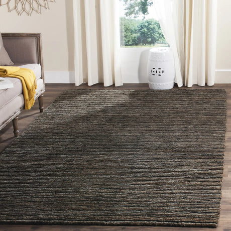 Safavieh Organic 6'-0" x 9'-0" Rug in Charcoal / Charcoal