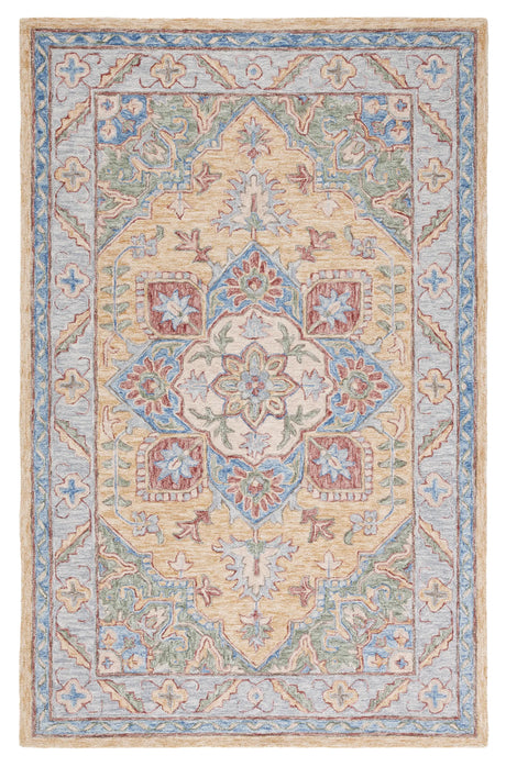 Safavieh Metro 4'-0" x 6'-0" Rug in Yellow / Rust