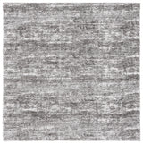 Safavieh Penelope Shag 6'-7" x 6'-7" Rug in Grey / Ivory