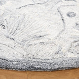 Safavieh Glamour 6'-0" x 6'-0" Rug in Ivory / Grey