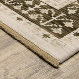 Oriental Weavers Sphinx Acacia ACA02 Brown Rugs - corner detail