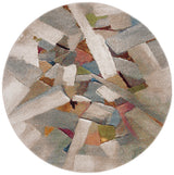 Safavieh Porcello 10'-0" x 10'-0" Rug in Grey / Multi