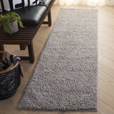 Safavieh Rumi Shag 2'-2" x 8'-0" Rug in Dark Grey
