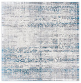 Safavieh Amelia 6'-7" x 6'-7" Rug in Grey / Blue