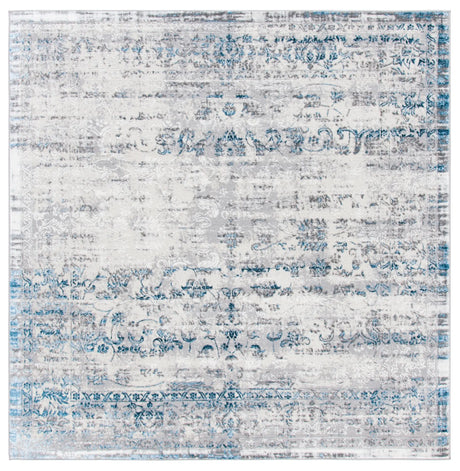Safavieh Amelia 6'-7" x 6'-7" Rug in Grey / Blue