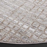 Safavieh Parker 6'-7" x 6'-7" Rug in Taupe / Beige Gold