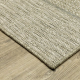 Oriental Weavers Sphinx Tortuga Tr01A Beige/ Black Rug - corner detail