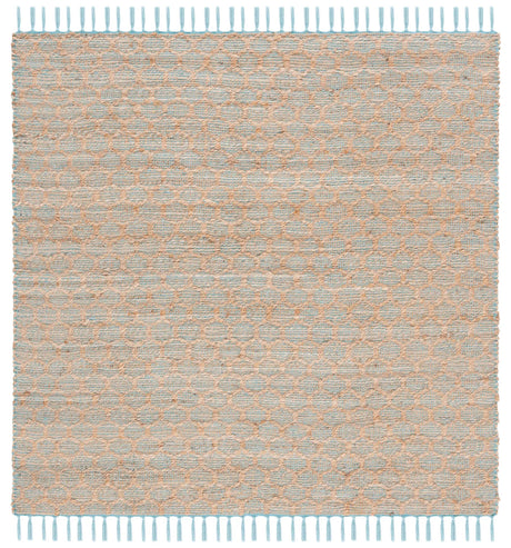 Safavieh Cape Cod 6'-0" x 6'-0" Rug in Light Blue / Natural