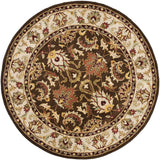 Safavieh Heritage 6'-0" x 6'-0" Rug in Brown / Beige